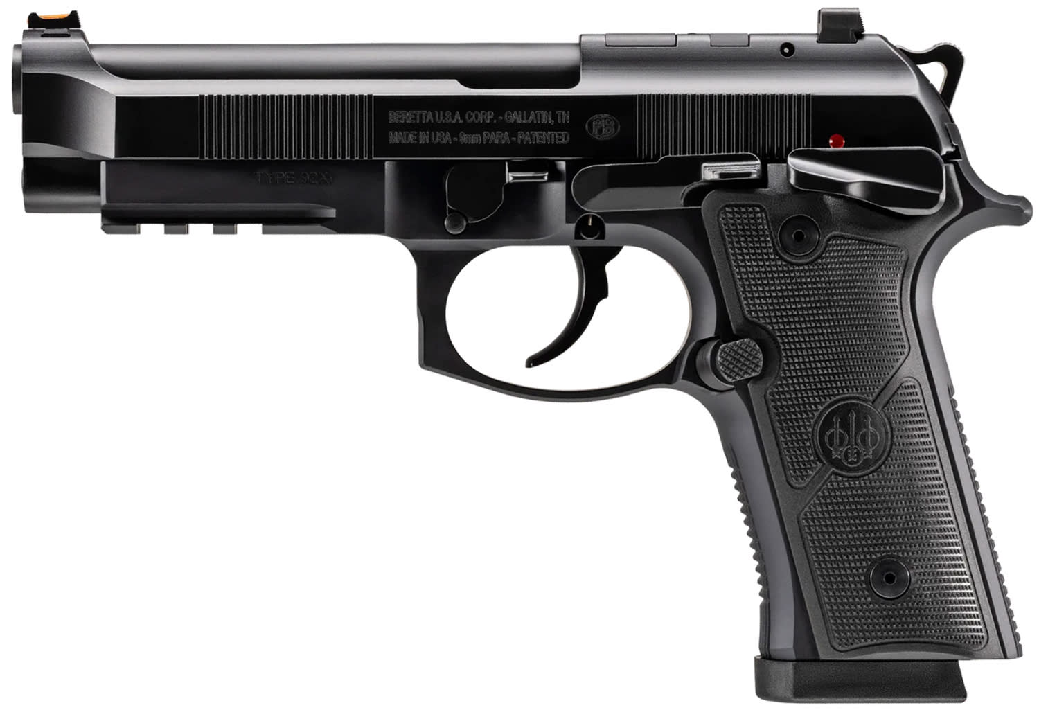 Beretta USA 92GTS 9mm Luger Pistol 4.70 Black J92XFMSDA20-img-2