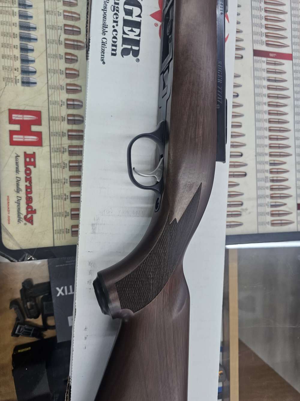Ruger 77/17 7222 new 17 wsm no cc fees-img-2