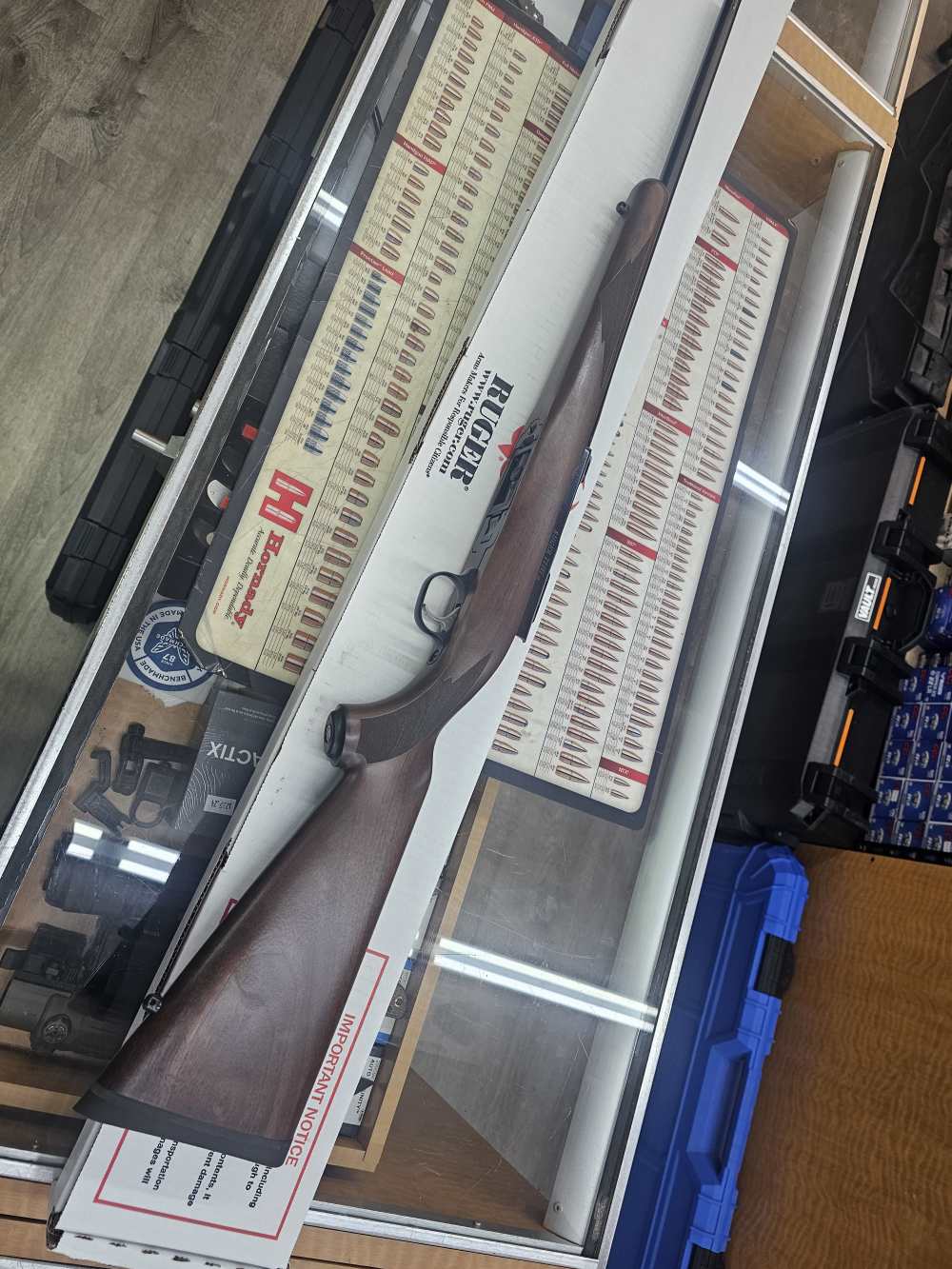 Ruger 77/17 7222 new 17 wsm no cc fees-img-0