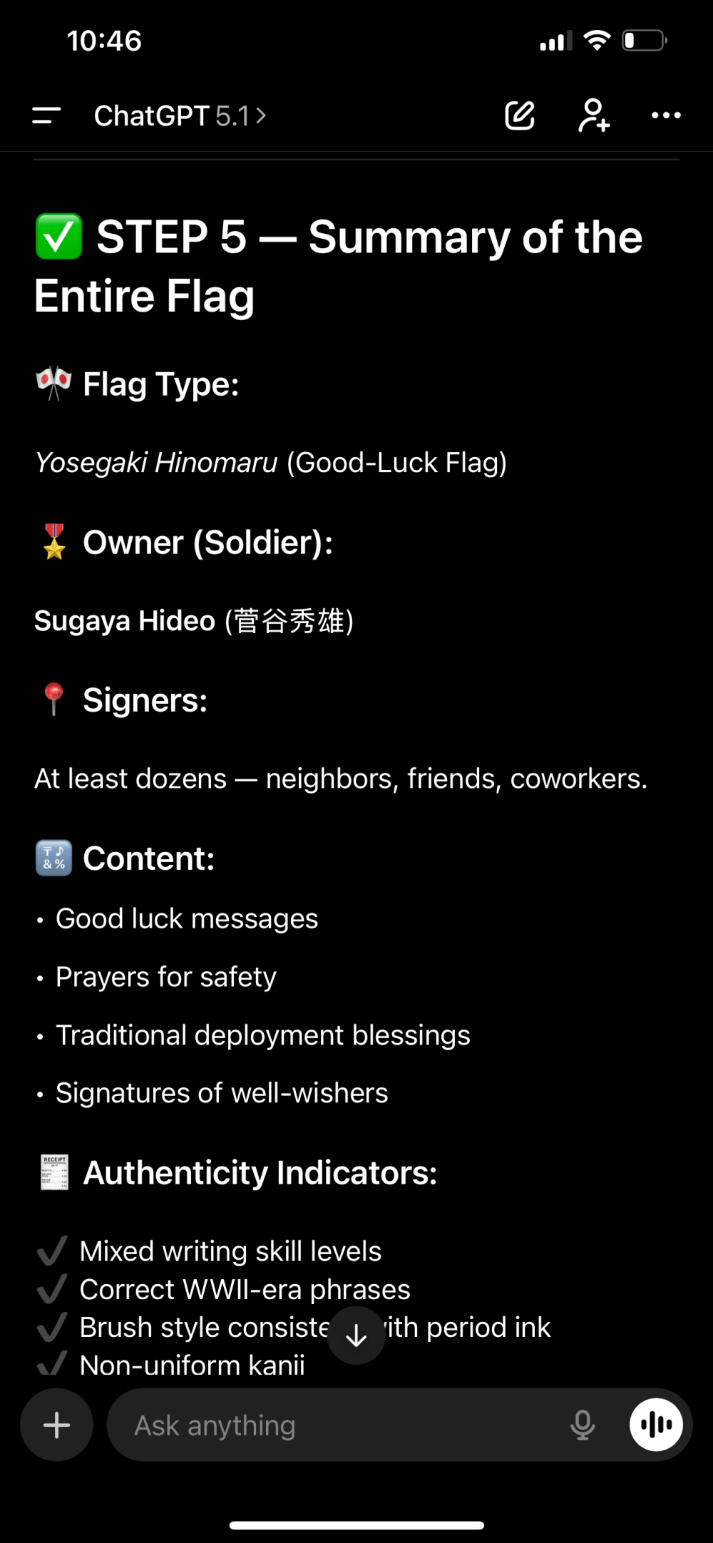 WWII Japanese good luck Flag w/ documented vet bring back!-img-23