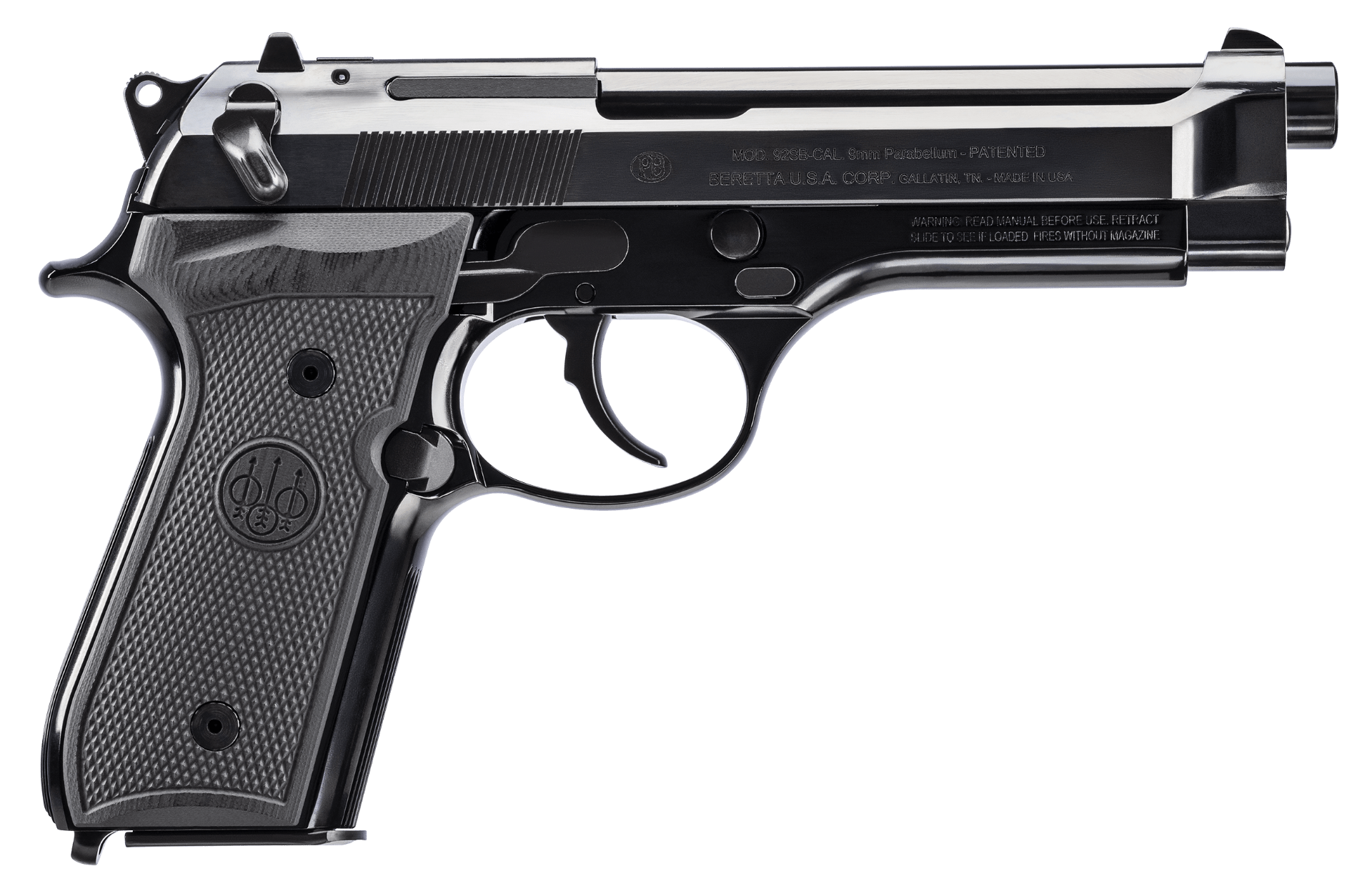 Beretta 92SB Repro 9mm Luger Pistol 4.90 50th Anniversary Set Blued J92SB15-img-3