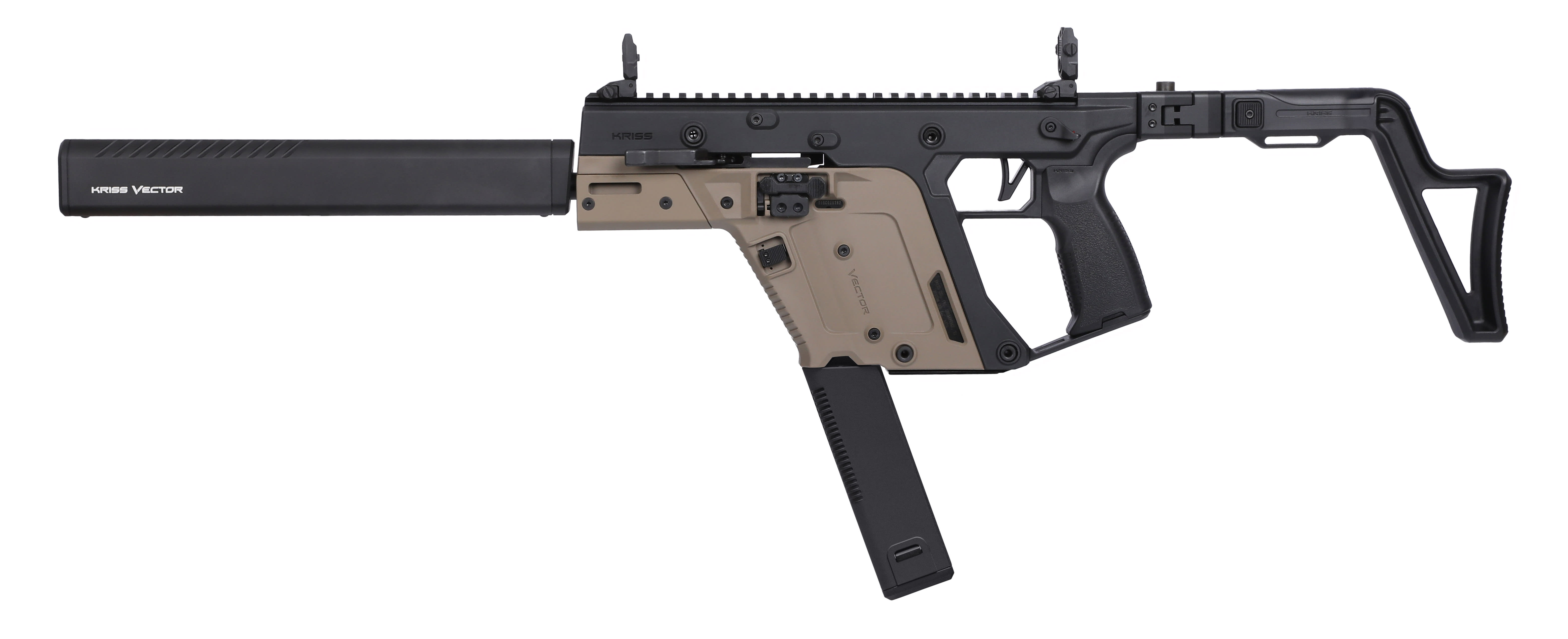 Kriss USA Vector CRB G3 10mm Rifle 16 Black/FDE KV10-3C2T00-img-0