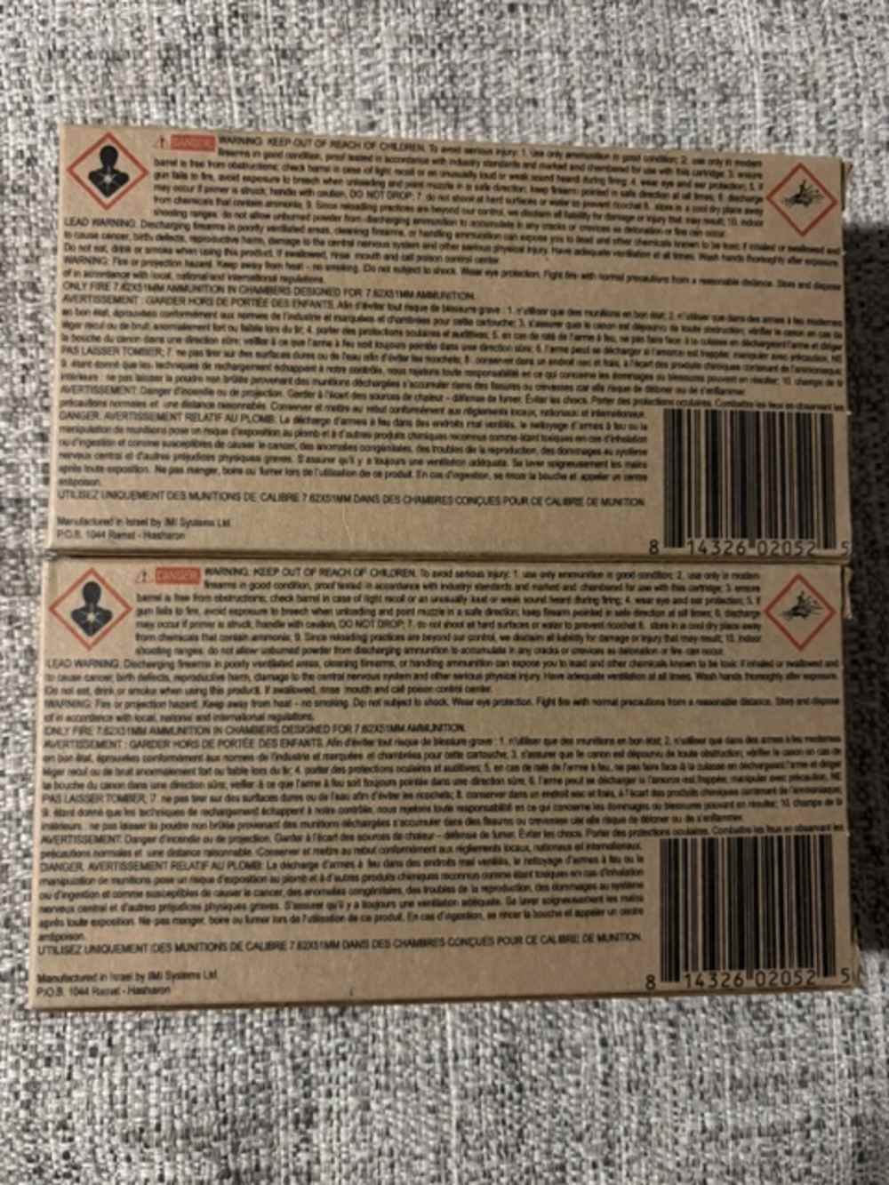 IMI Systems 7.62x51mm Semi-Auto Match 168gr HPBT RazorCore 40 rounds-img-1