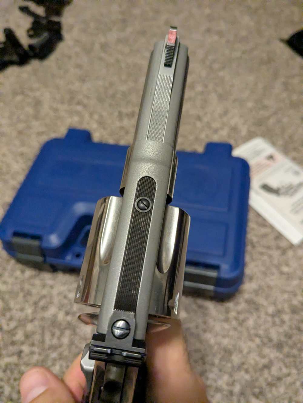 Smith and Wesson 629-6 44 magnum 2.75 inch snub 6 shot in box-img-4