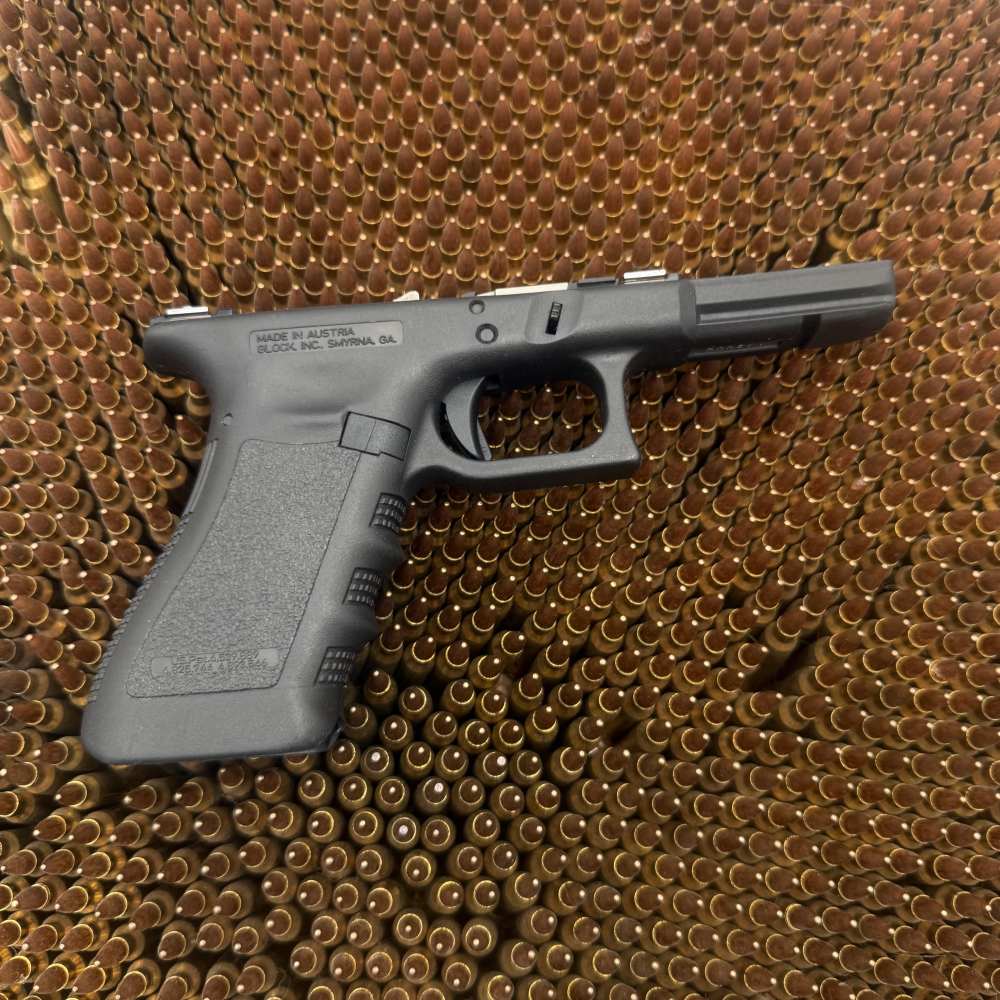 Glock 17 17L 22 24 31 34 35 Complete Lower Frame Receiver Factory Pre V-img-0