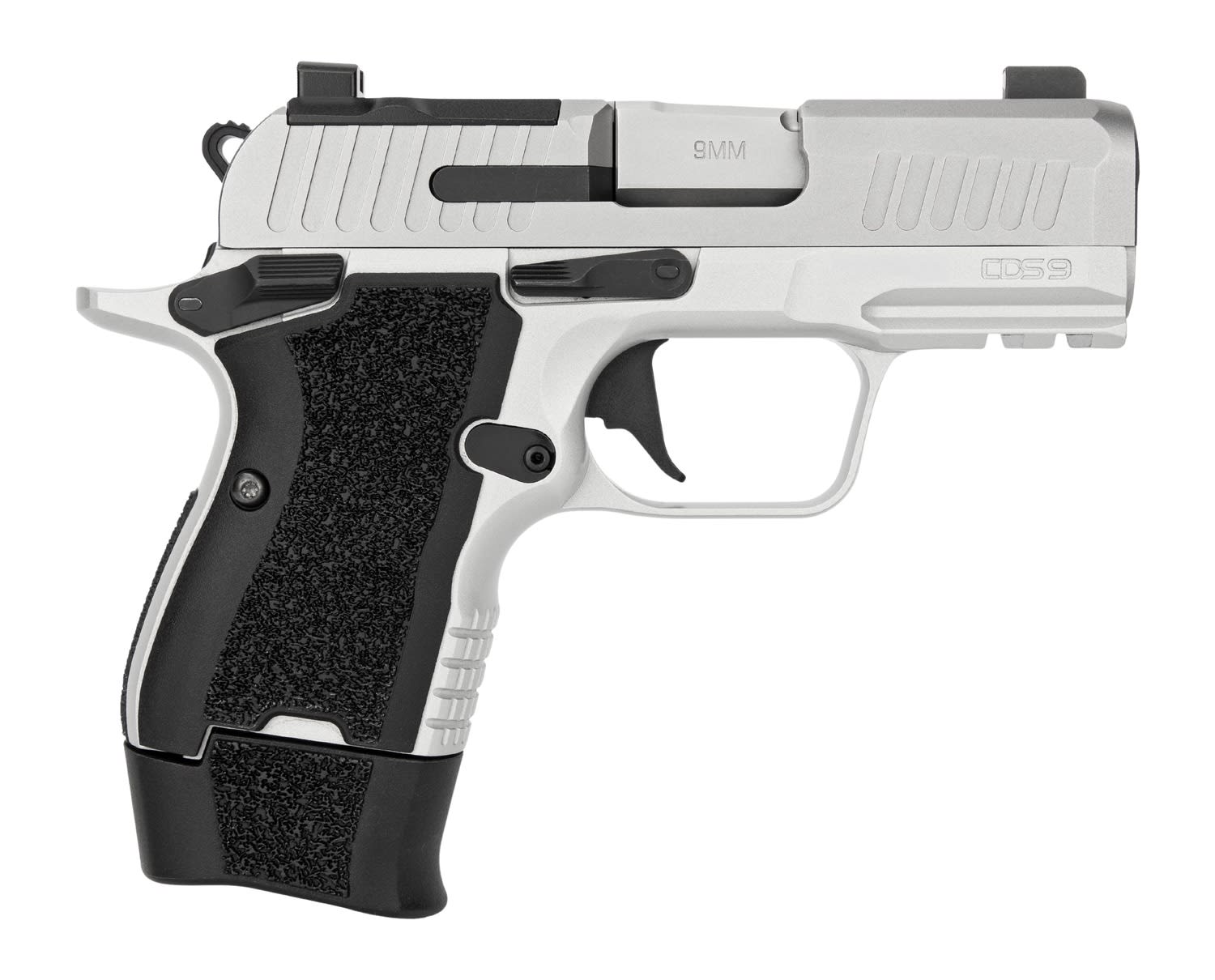 Kimber Mfg, Inc CDS9 9mm Luger Pistol 3.18 Silver/Black 3600007 -img-1