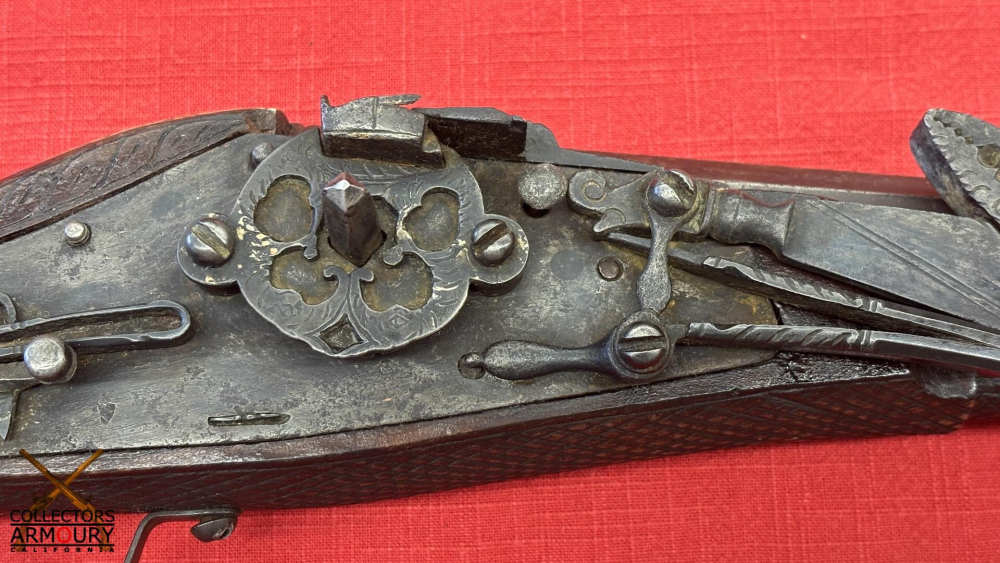 German Saxon Trabanteinleibgarde Ball Butt Wheellock Puffer Circa 1595-img-6