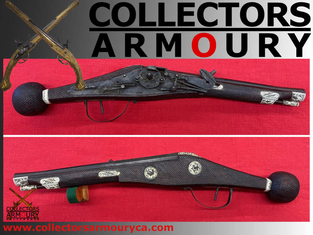 German Saxon Trabanteinleibgarde Ball Butt Wheellock Puffer Circa 1595-img-0