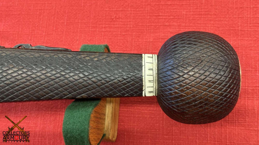German Saxon Trabanteinleibgarde Ball Butt Wheellock Puffer Circa 1595-img-18