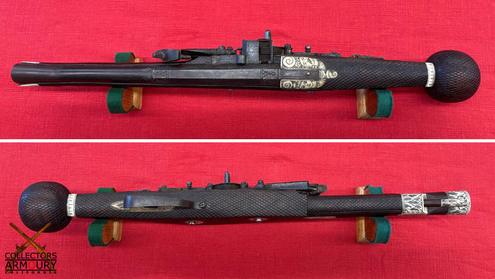 German Saxon Trabanteinleibgarde Ball Butt Wheellock Puffer Circa 1595-img-2