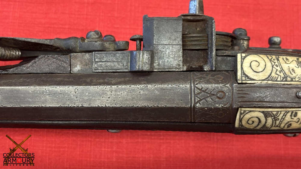 German Saxon Trabanteinleibgarde Ball Butt Wheellock Puffer Circa 1595-img-16