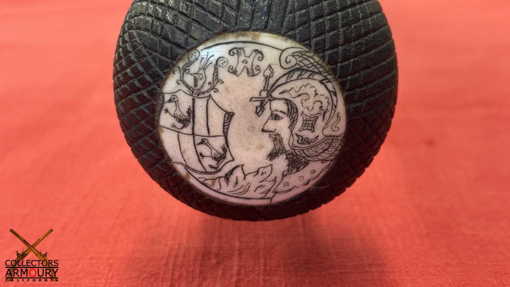 German Saxon Trabanteinleibgarde Ball Butt Wheellock Puffer Circa 1595-img-19