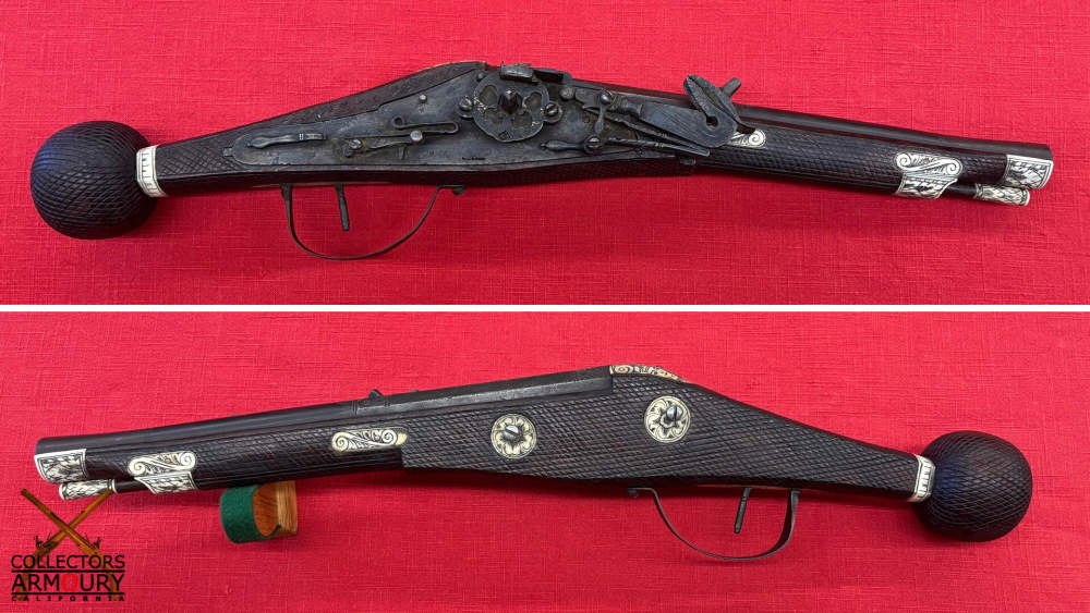 German Saxon Trabanteinleibgarde Ball Butt Wheellock Puffer Circa 1595-img-1