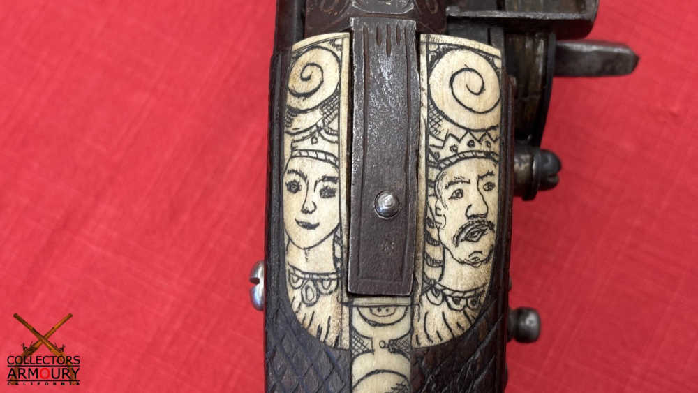 German Saxon Trabanteinleibgarde Ball Butt Wheellock Puffer Circa 1595-img-25
