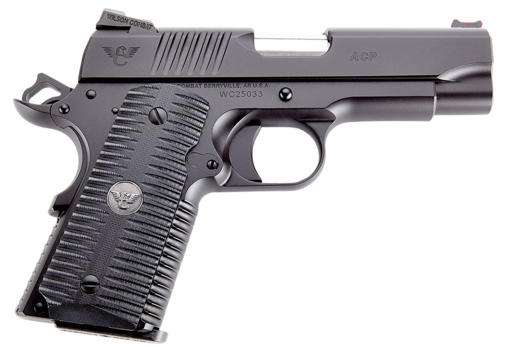 Wilson Combat ACP Compact 45 ACP, 4" Barrel, Blac-img-0