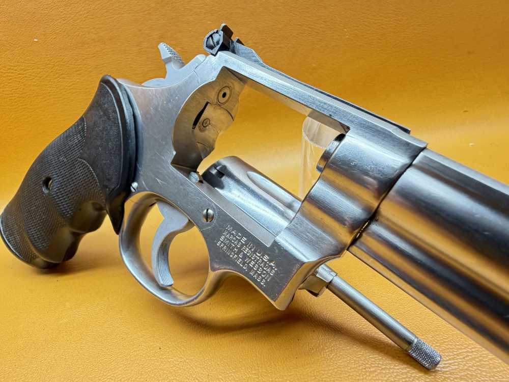 S&W Model 66-2 Combat Magnum .357 Mag 6"Bbl Revolver – Stainless-img-17