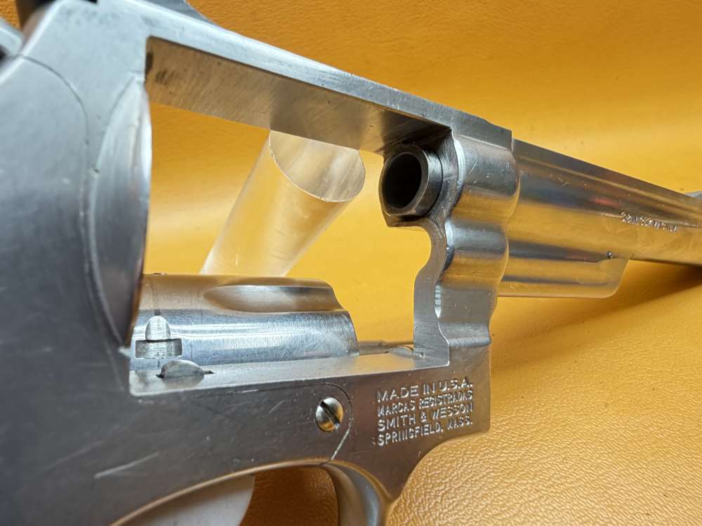 S&W Model 66-2 Combat Magnum .357 Mag 6"Bbl Revolver – Stainless-img-14