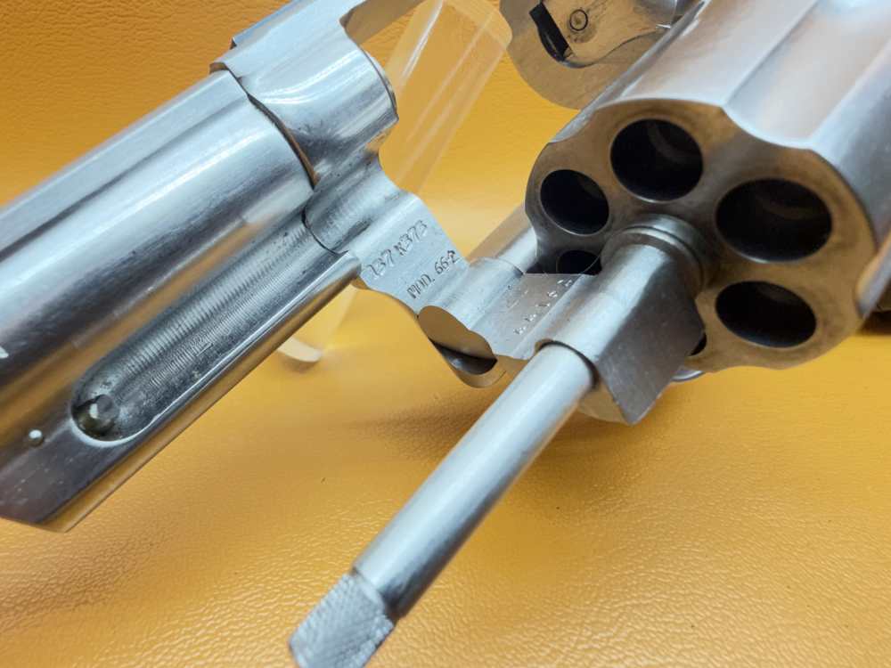 S&W Model 66-2 Combat Magnum .357 Mag 6"Bbl Revolver – Stainless-img-11
