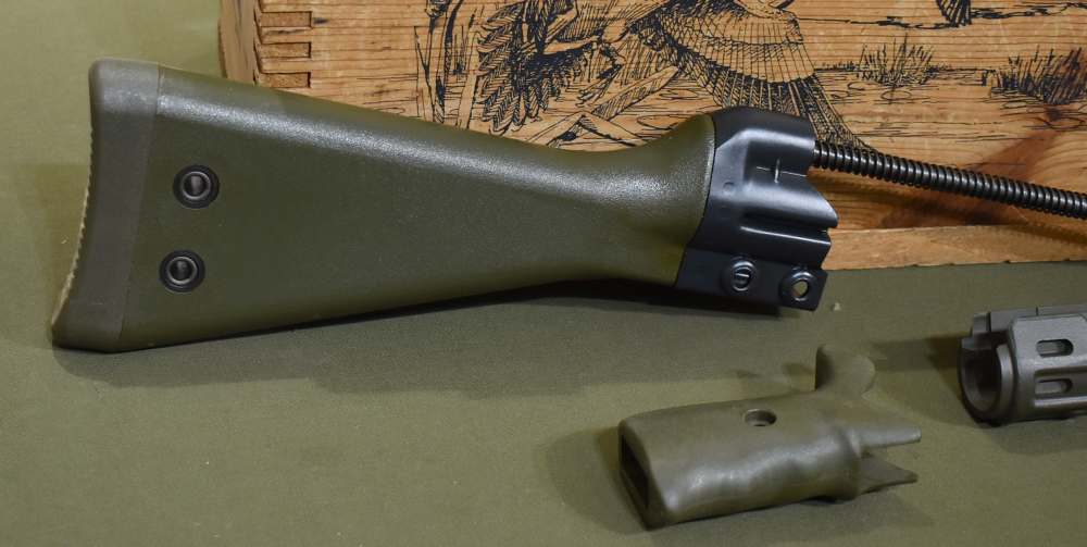 German G3 Stock Set Green Like New-img-1