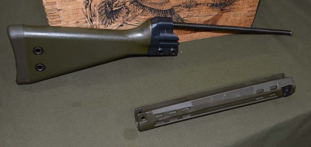 German G3 Stock Set Green Like New-img-9