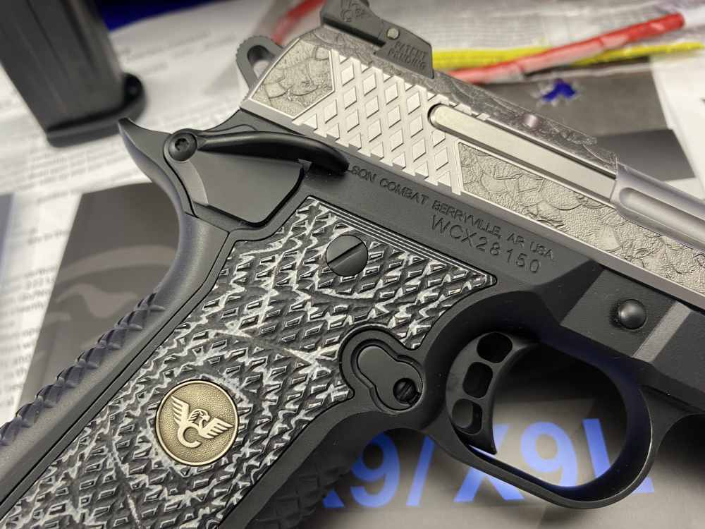 Wilson Combat EDC X9 2.0 9mm 4" SS *LIMITED RUN DRACON SCALE ENGRAVED*-img-13