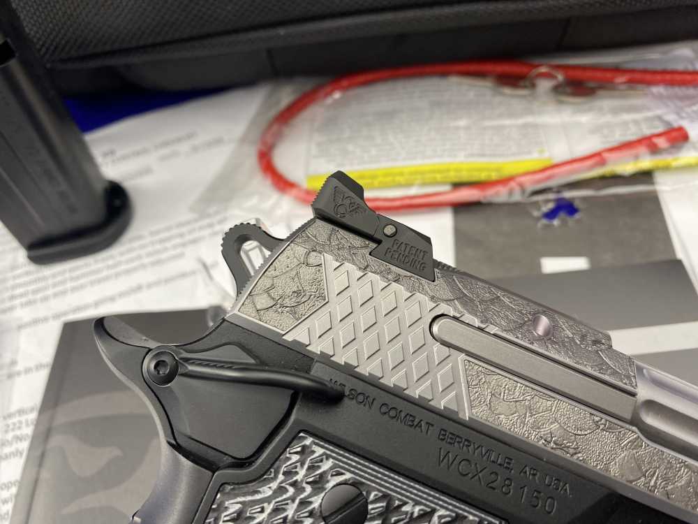 Wilson Combat EDC X9 2.0 9mm 4" SS *LIMITED RUN DRACON SCALE ENGRAVED*-img-14
