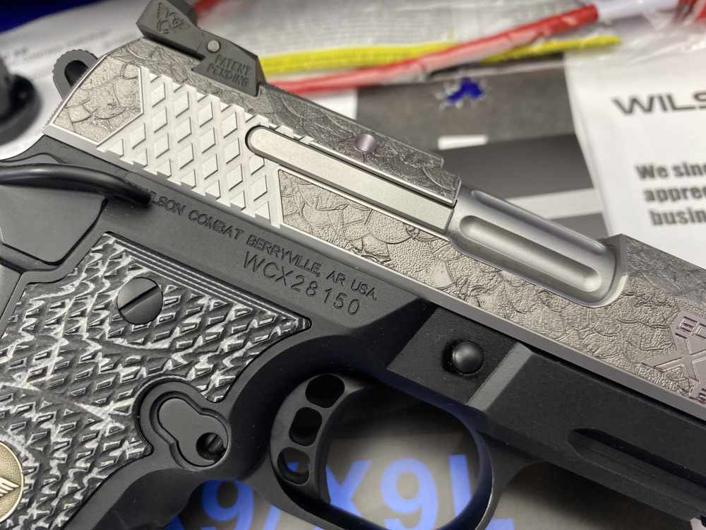Wilson Combat EDC X9 2.0 9mm 4" SS *LIMITED RUN DRACON SCALE ENGRAVED*-img-15