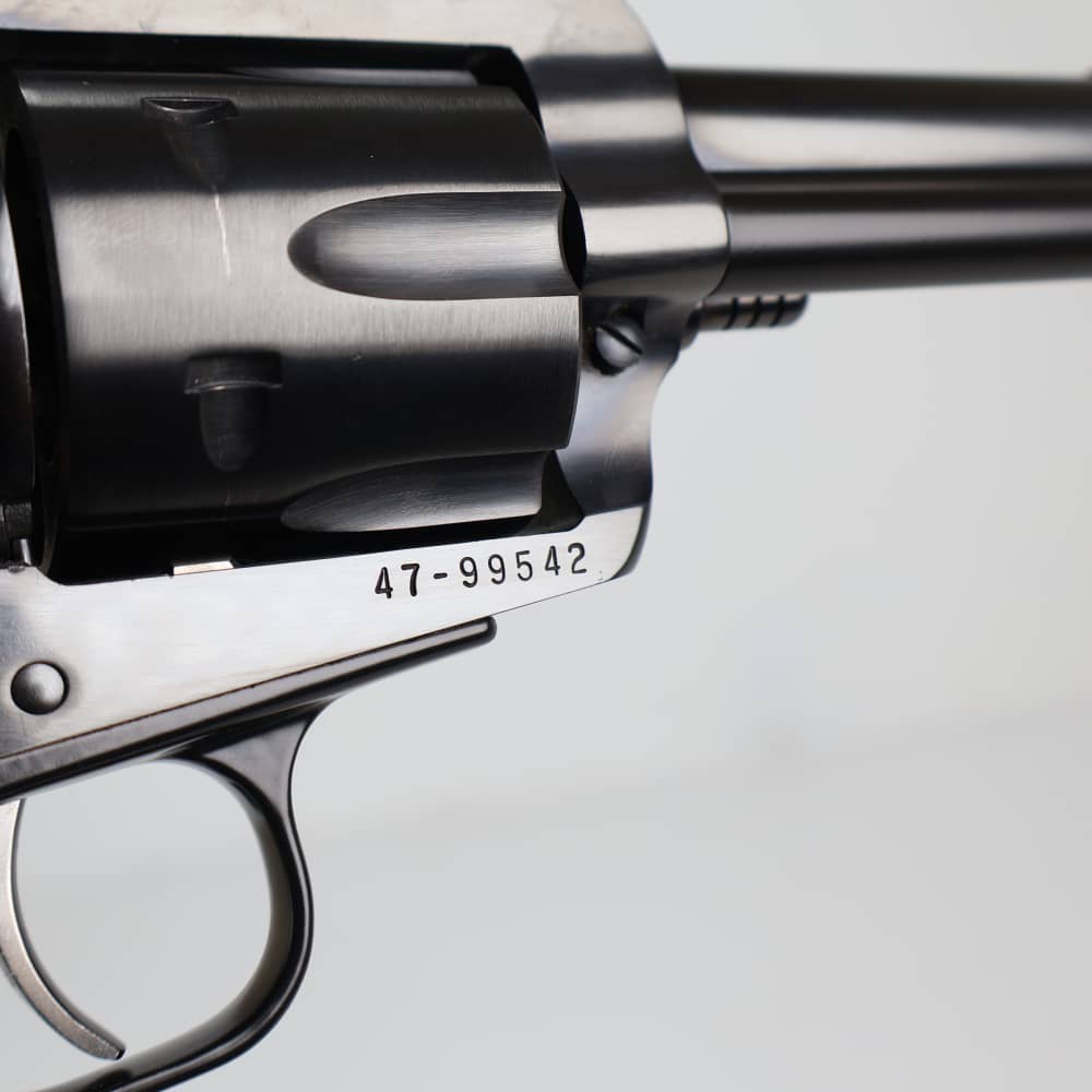 Ruger New Model Blackhawk 45 Colt & .45ACP Blued/White Grips 4.75" W/ Box!-img-17