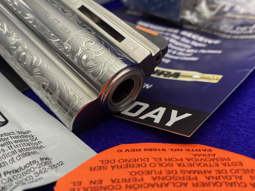 2021 Colt Python .357 Mag Stainless 4.25"*BEAUTIFUL SCROLL ENGRAVED PYTHON*-img-29