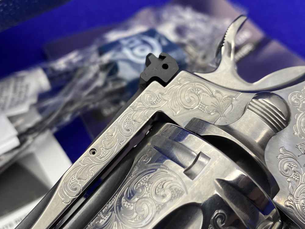 2021 Colt Python .357 Mag Stainless 4.25"*BEAUTIFUL SCROLL ENGRAVED PYTHON*-img-10