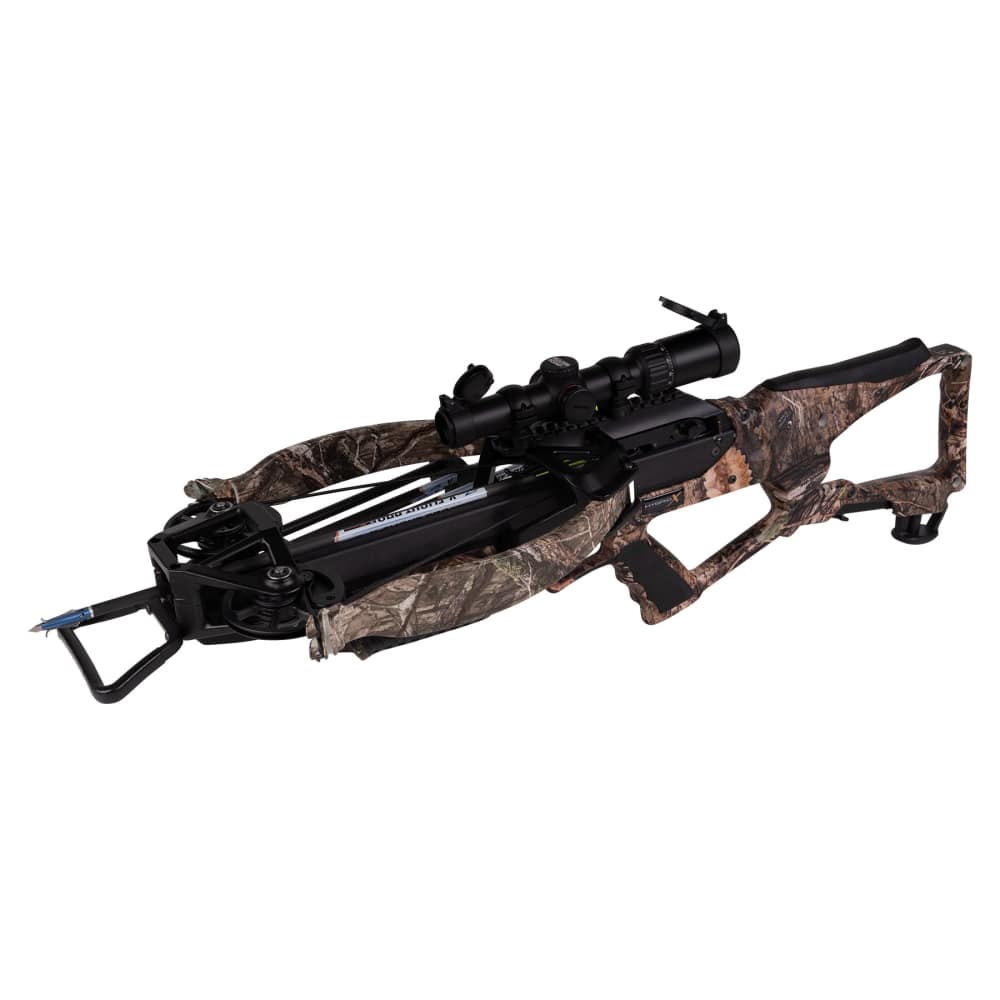 Hybrid X Cam-Driven Recurve Crossbow Mossy Oak DNA w/ Overwatch scope-img-0