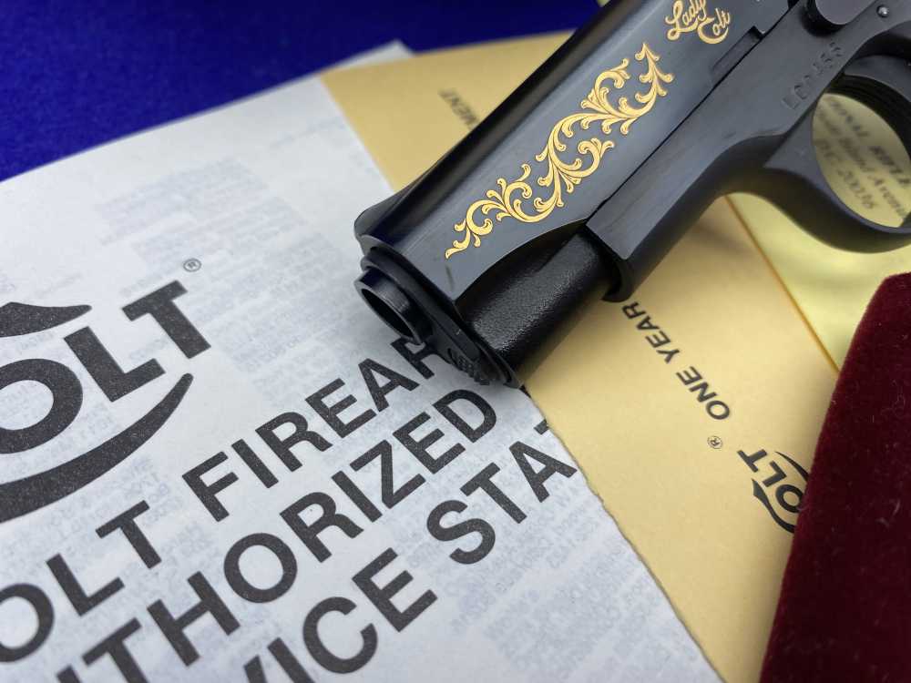 Colt Government Model .380 MK IV/Series 80 *1 OF 1000 LADY COLT EDITION*-img-10