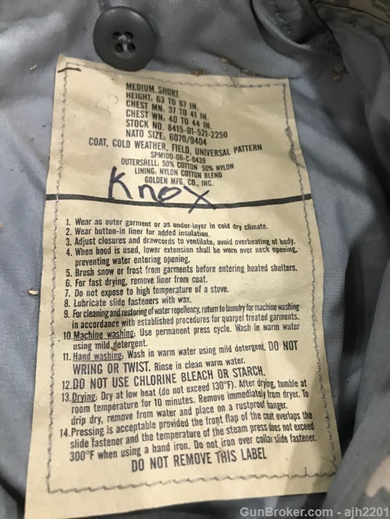 U S ARMY Field Jacket, Medium-img-1