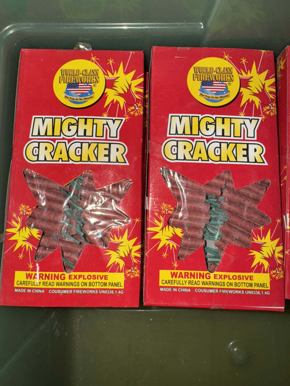 100pc waterproof firecracker Fish stunner, summer fun 1776 2026 usa 4th -img-1