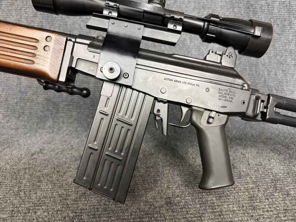 IMI Galil 332 Pre-ban 308 battle rifle with scope mount & 3 mags Rare!-img-7
