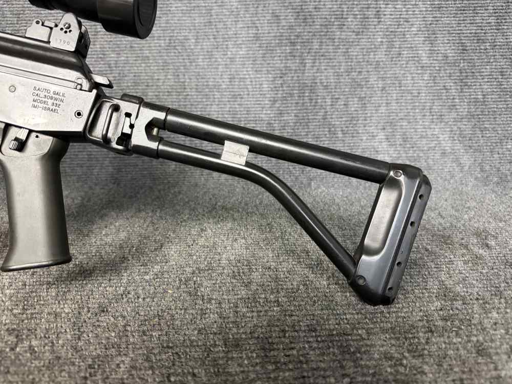 IMI Galil 332 Pre-ban 308 battle rifle with scope mount & 3 mags Rare!-img-6
