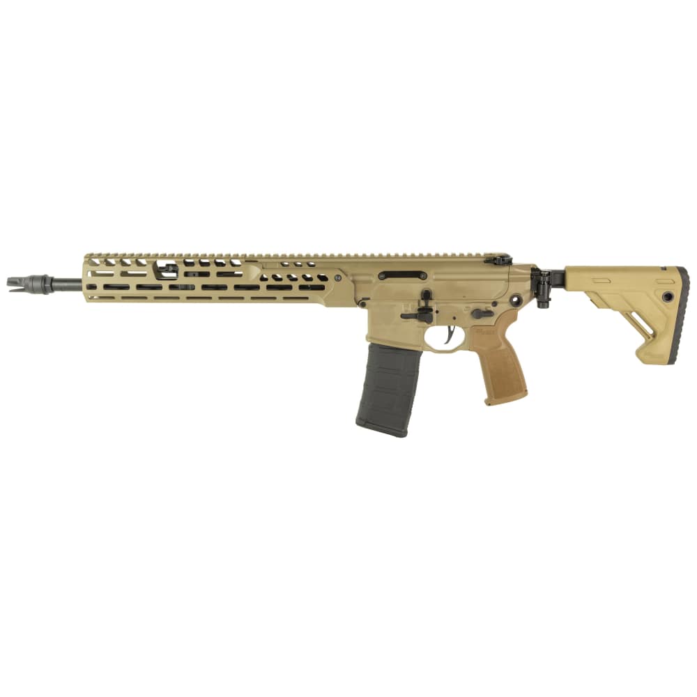 Sig Sauer MCX Spear LT 5.56 IR Tan Threaded Folding Rifle 556 16" -img-2