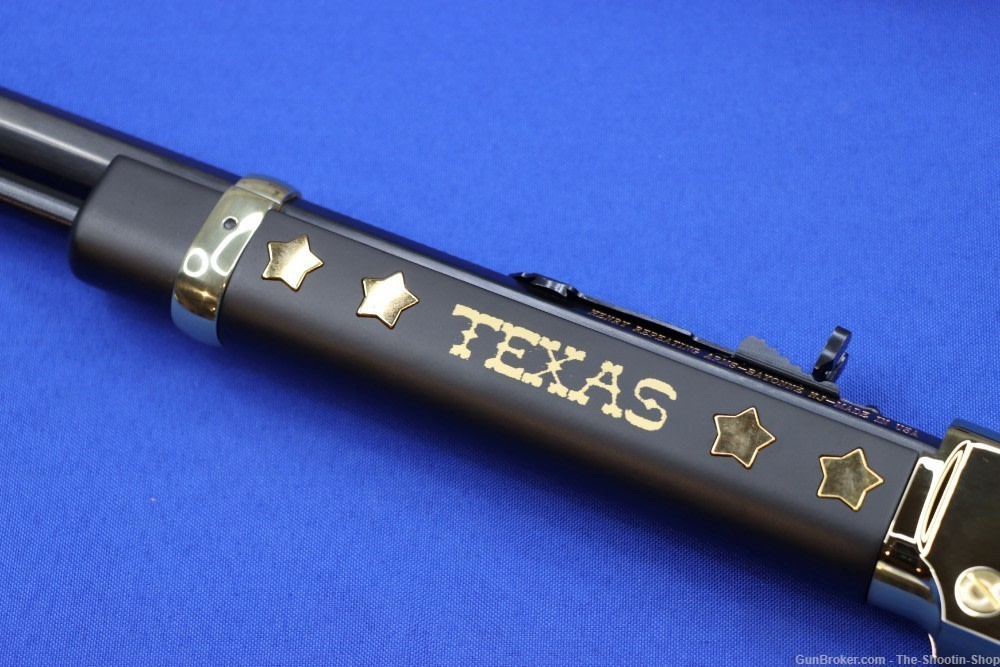 Henry GOLDEN BOY TEXAS TRIBUTE Rifle 22LR 20" BRASS Frame Tacked Wood NEW-img-17