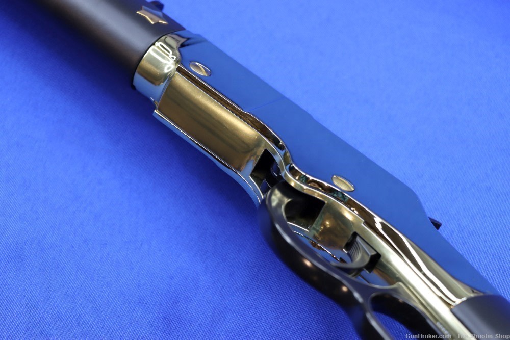 Henry GOLDEN BOY TEXAS TRIBUTE Rifle 22LR 20" BRASS Frame Tacked Wood NEW-img-22