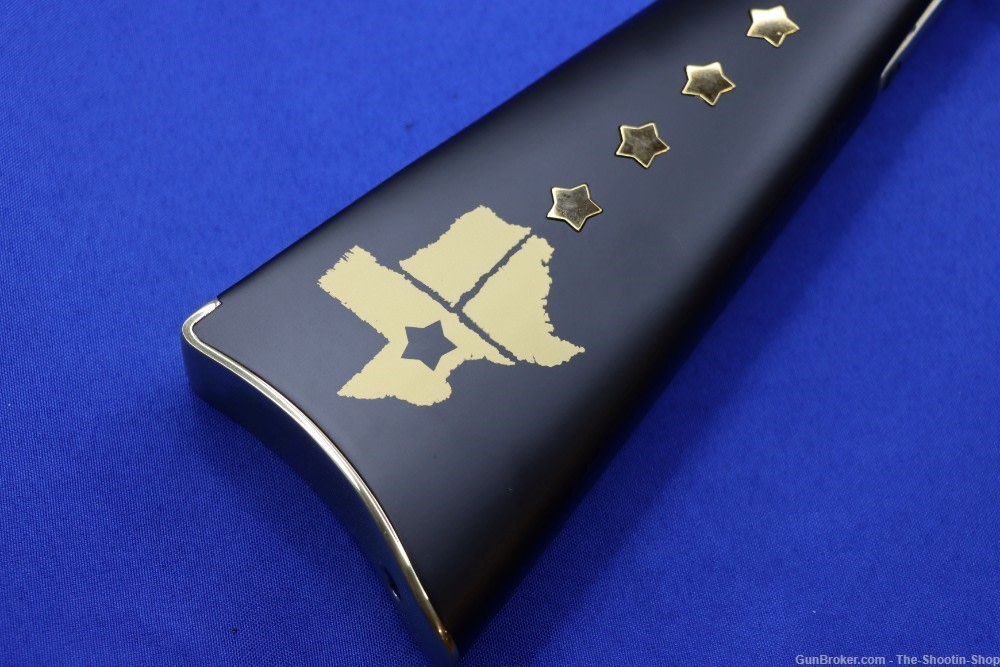 Henry GOLDEN BOY TEXAS TRIBUTE Rifle 22LR 20" BRASS Frame Tacked Wood NEW-img-1