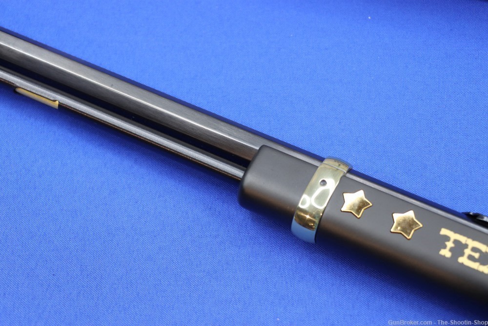 Henry GOLDEN BOY TEXAS TRIBUTE Rifle 22LR 20" BRASS Frame Tacked Wood NEW-img-18