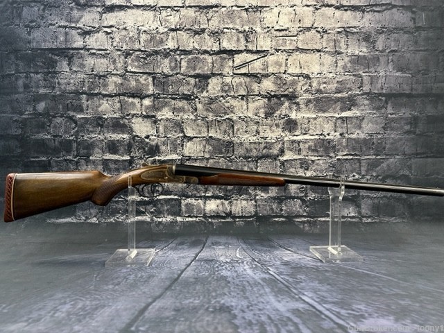  LC Smith Field grade SxS 16 gauge 28", double triggers and extractor-img-0