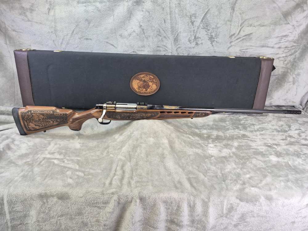 Mossberg 4x4 NRA Michigan Commemorative .30-06 with Hard Case – EXCELLENT!-img-0