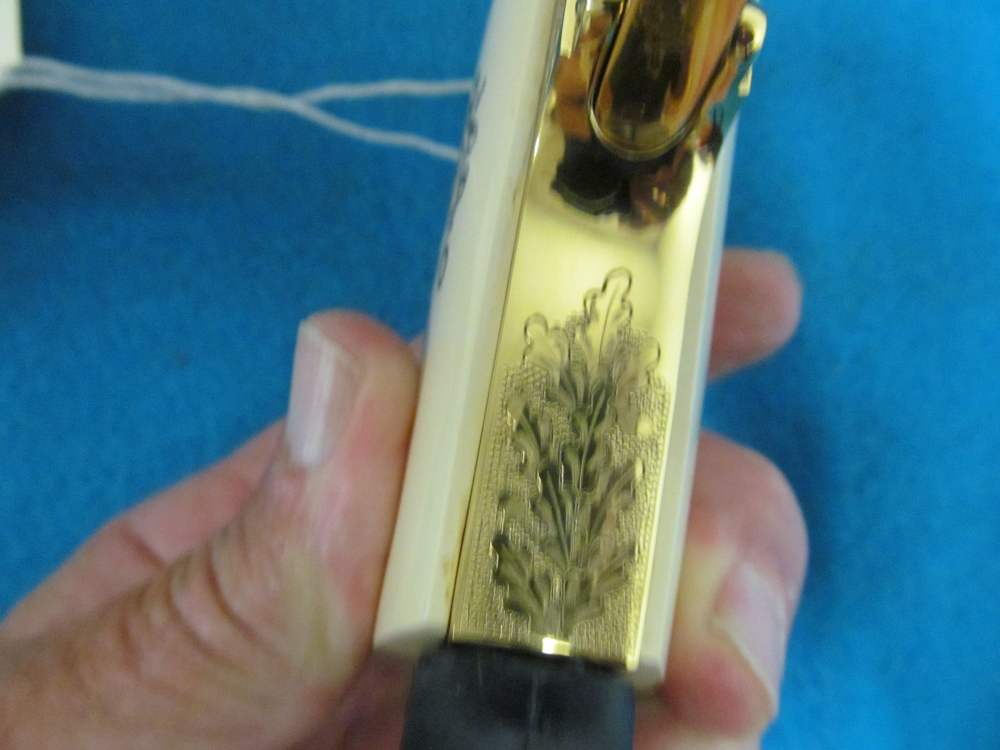 Ltd Edition #270/500 German Walther PPK .380 Hand Engraved and 24K gold pl-img-11
