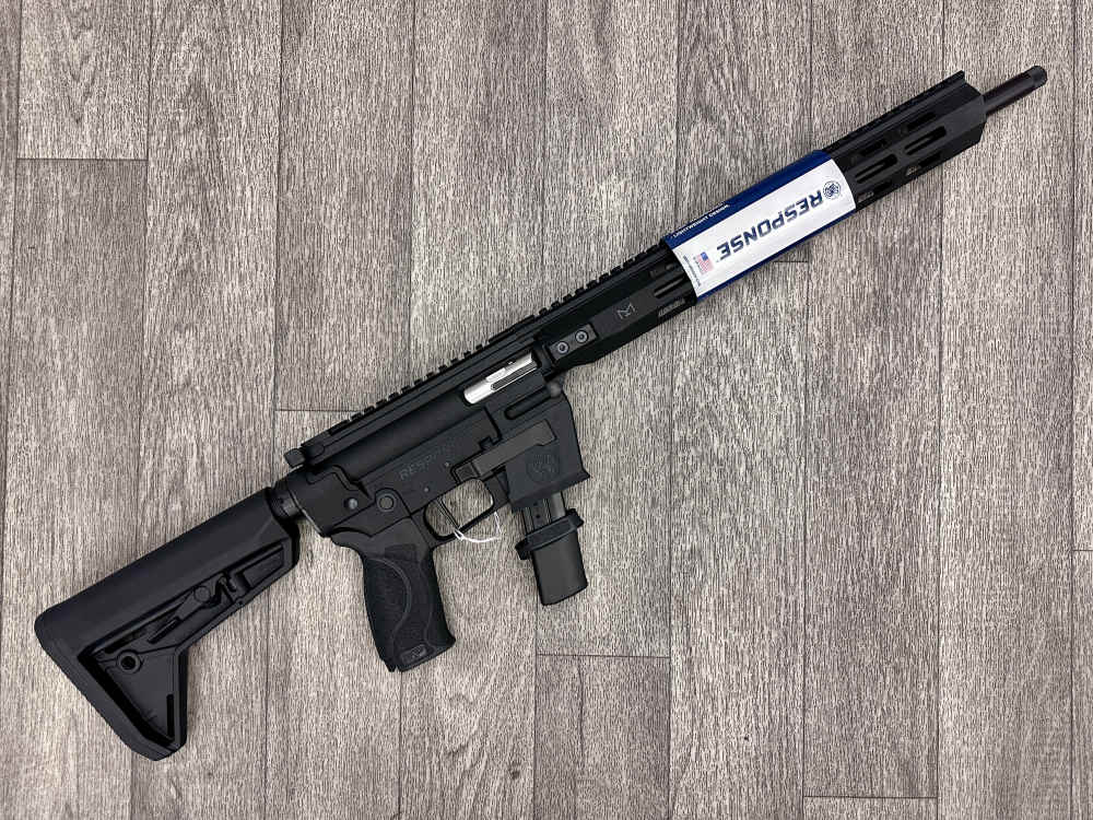 Smith & Wesson RESPONSE 9mm Carbine 16" 2-23rd mags Glock Adapt NEW IN BOX -img-0
