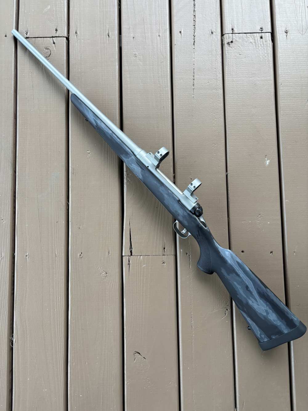Savage 111 110 30-06 Custom 21” Titanium Cerakote ATACS LE Camo NEW-img-1