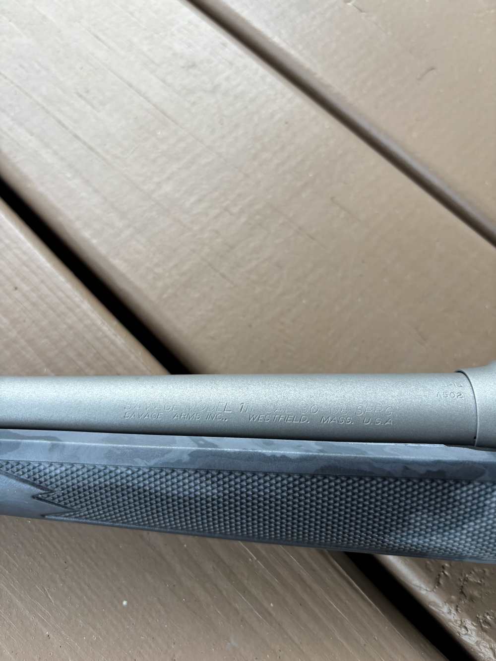 Savage 111 110 30-06 Custom 21” Titanium Cerakote ATACS LE Camo NEW-img-5