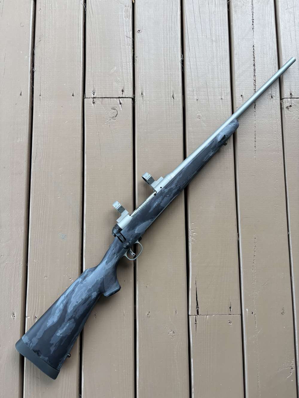 Savage 111 110 30-06 Custom 21” Titanium Cerakote ATACS LE Camo NEW-img-0