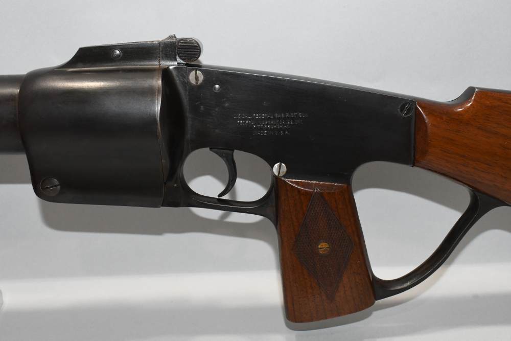 Federal Laboratories 37mm Smoothbore Gas Flare Gun W Transit Case READ-img-8