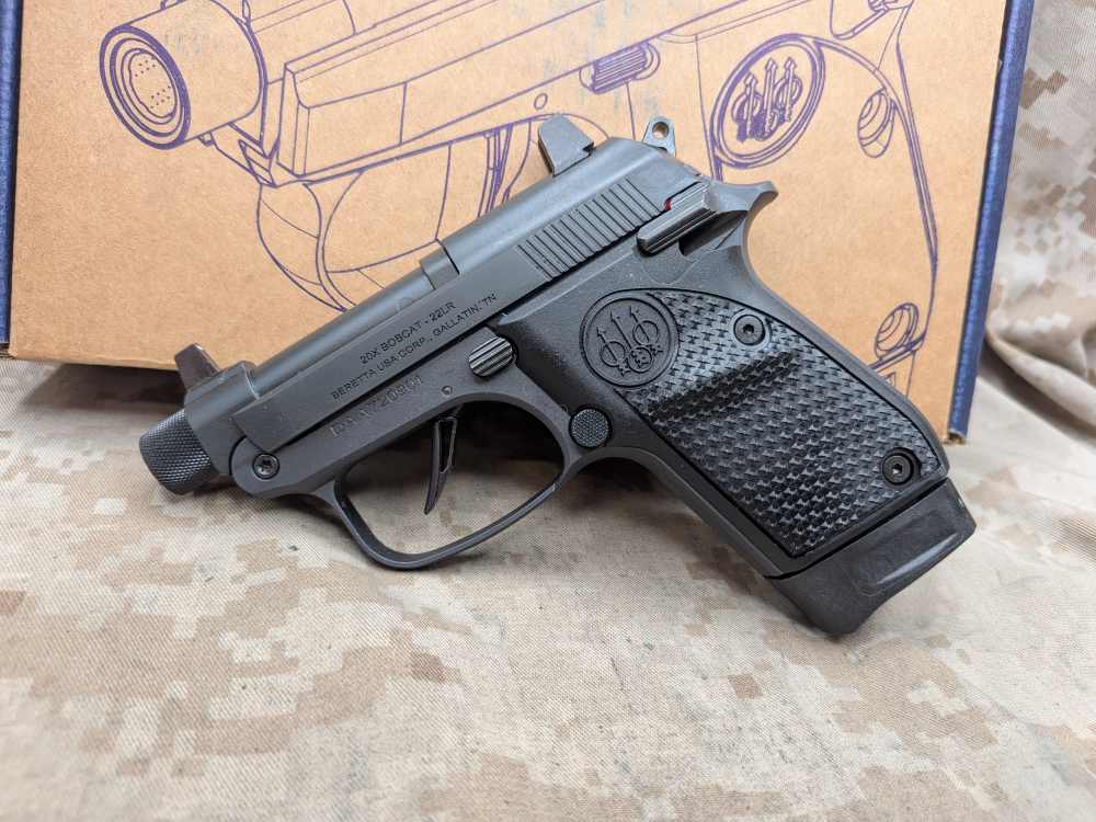 Beretta 20X Bobcat .22LR DA/SA NEW Threaded Barrel Do It Yourself-img-0